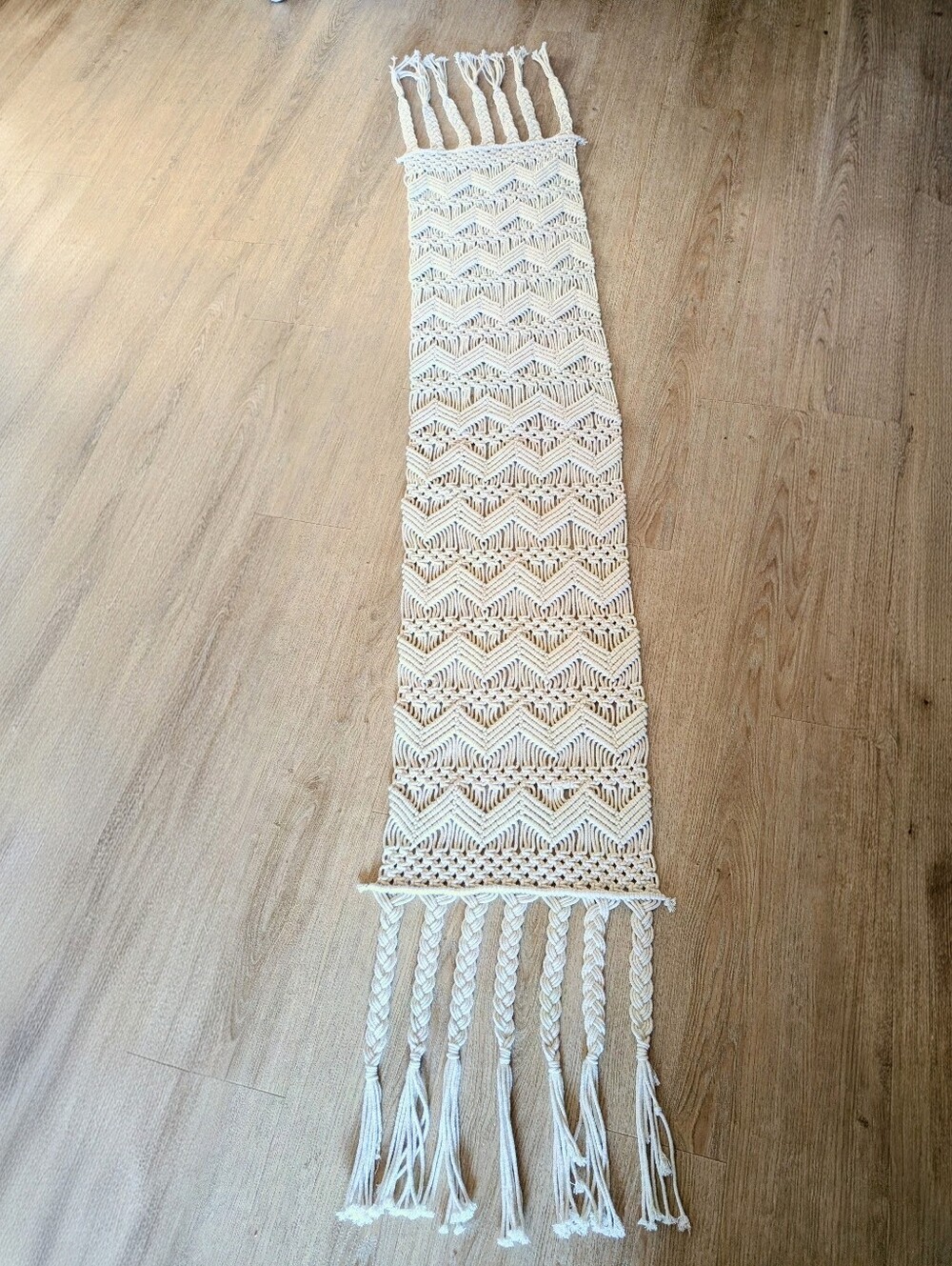 Jute Macrame Table Runner - Picture 6 of 6